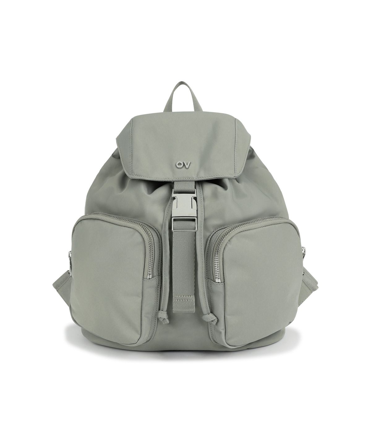 아웃도어 보이스(OUTDOOR VOICES) MERCER NYLON BACKPACK (GRAY MINT)