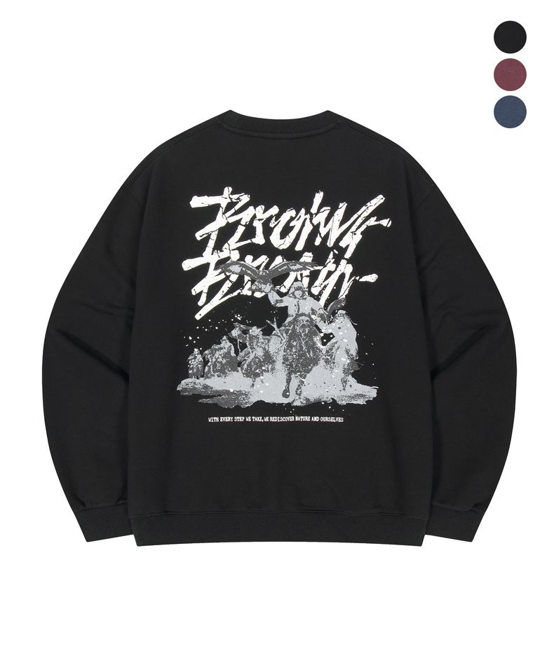 VINTAGE CAVALRY CREWNECK (3colors)