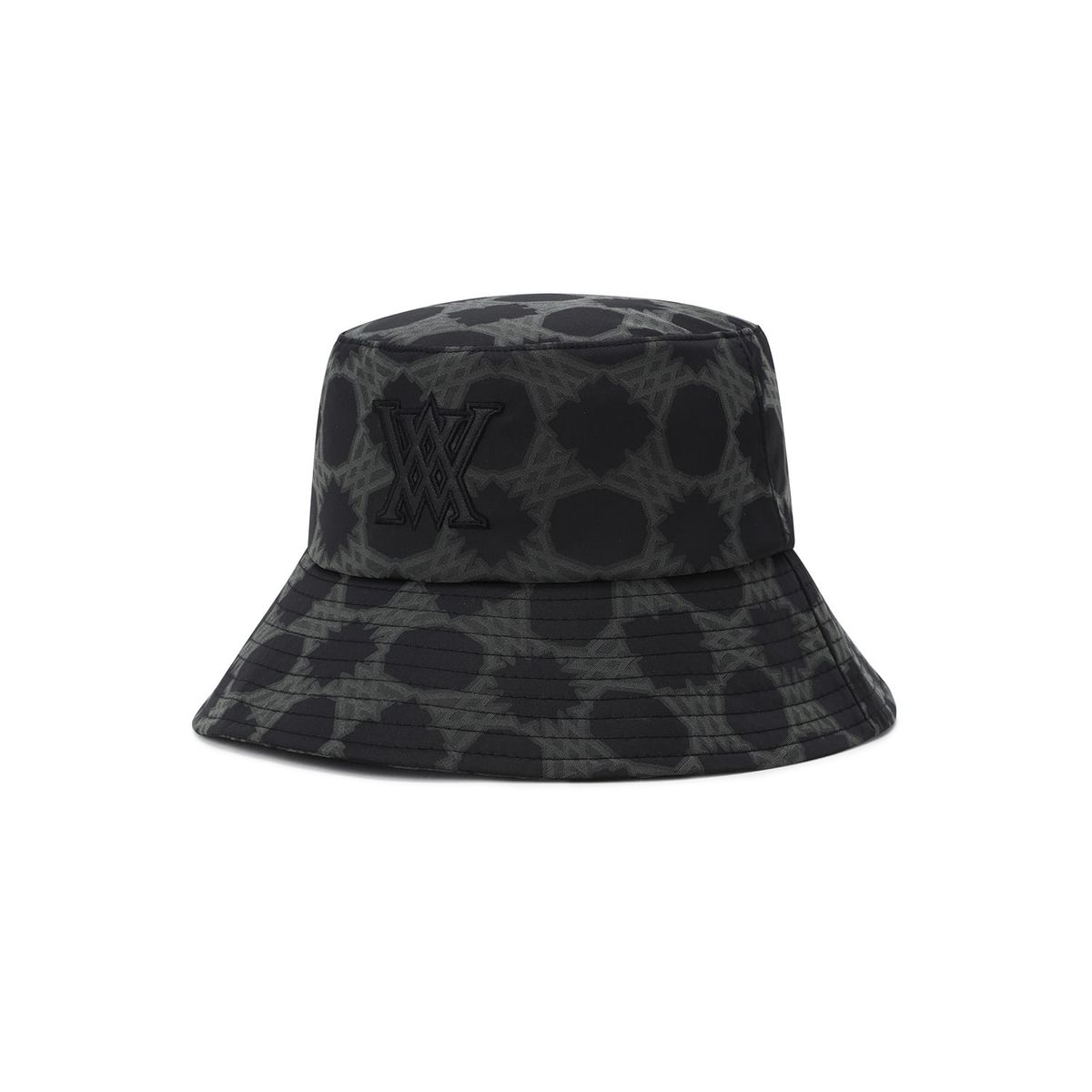 어뉴골프(ANEW GOLF) UNI SEASONAL PATTERN BUCKET HAT_BK