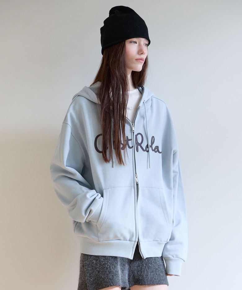 CEST ROLA HOOD ZIP UP BLUE