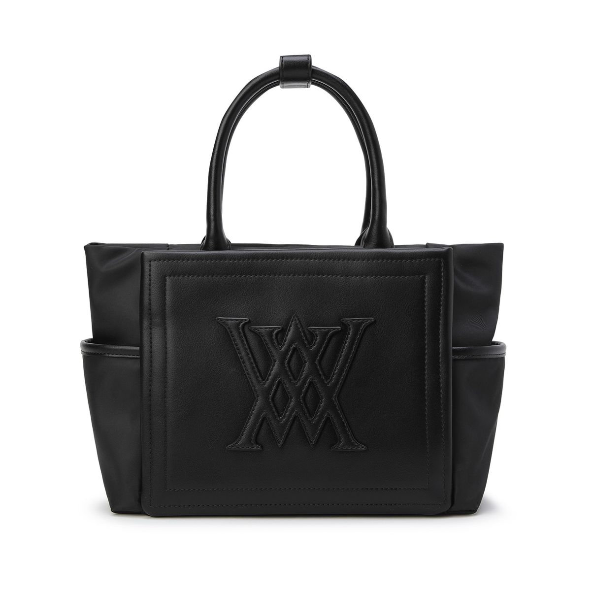 어뉴골프(ANEW GOLF) WOMEN TWO TONE TOTE BAG_BK