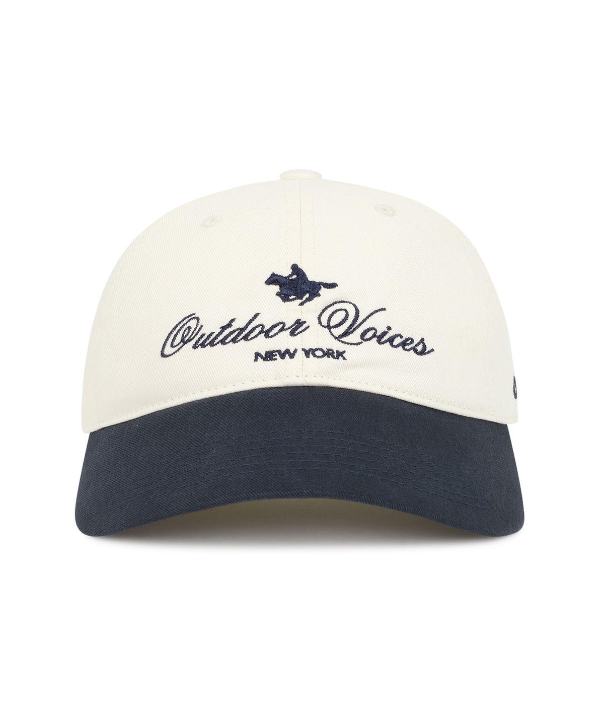 아웃도어 보이스(OUTDOOR VOICES) HORSE RIDING CLUB BALL CAP (IVORY)
