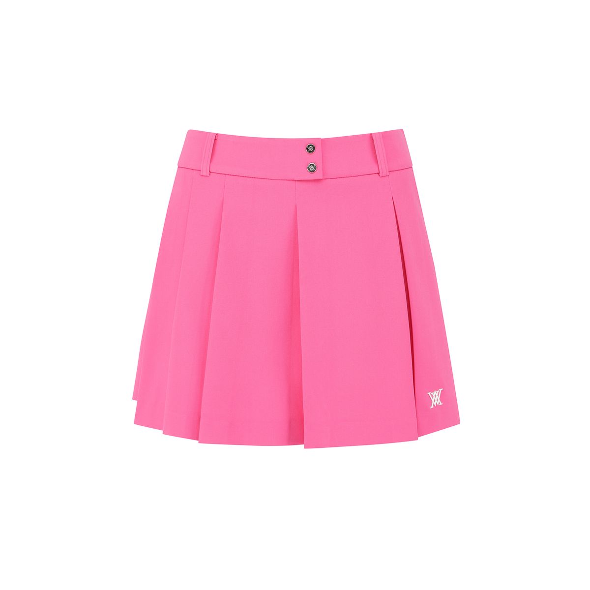 어뉴골프(ANEW GOLF) WOMEN PLEATED HALF PANTS_HP