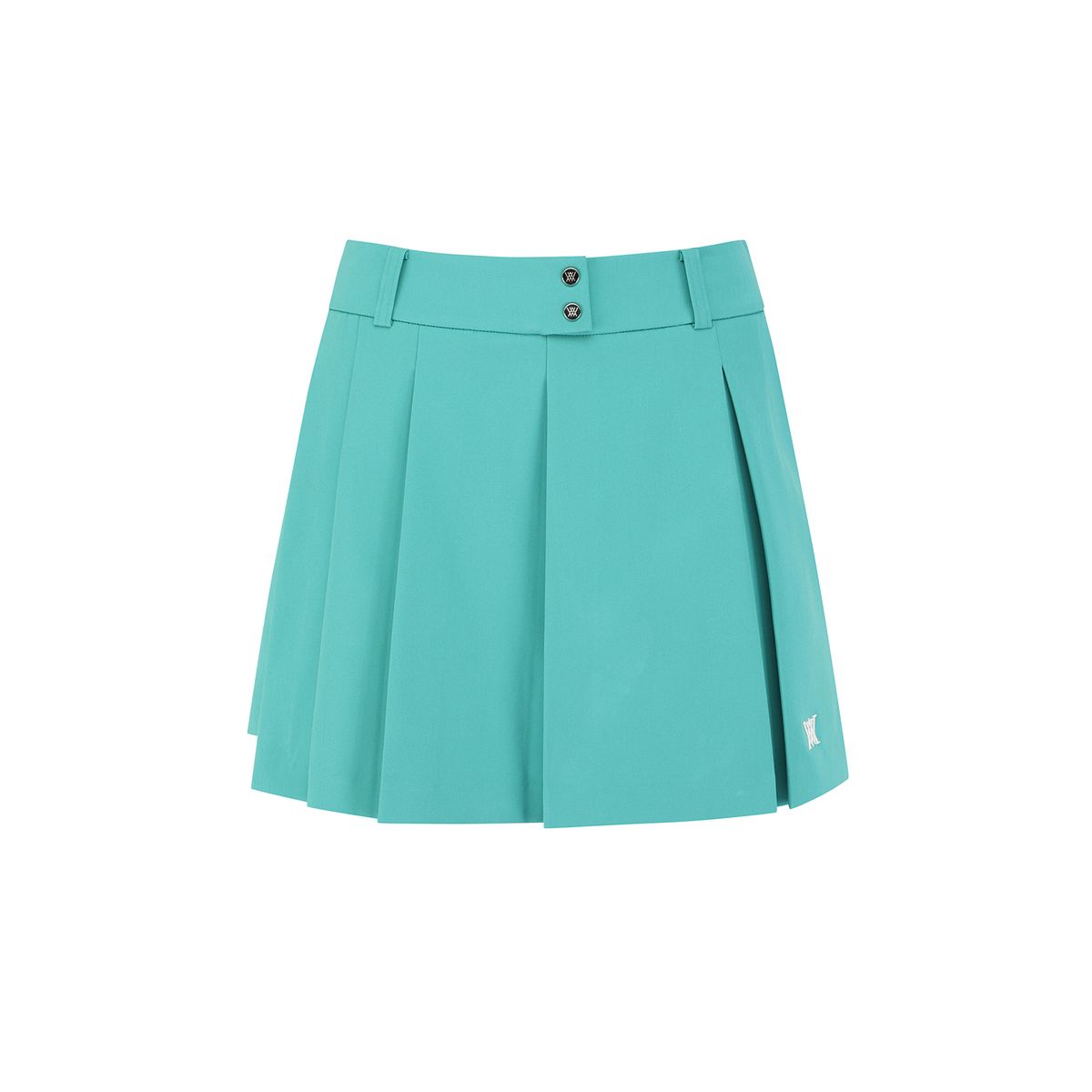 어뉴골프(ANEW GOLF) WOMEN PLEATED HALF PANTS_AB
