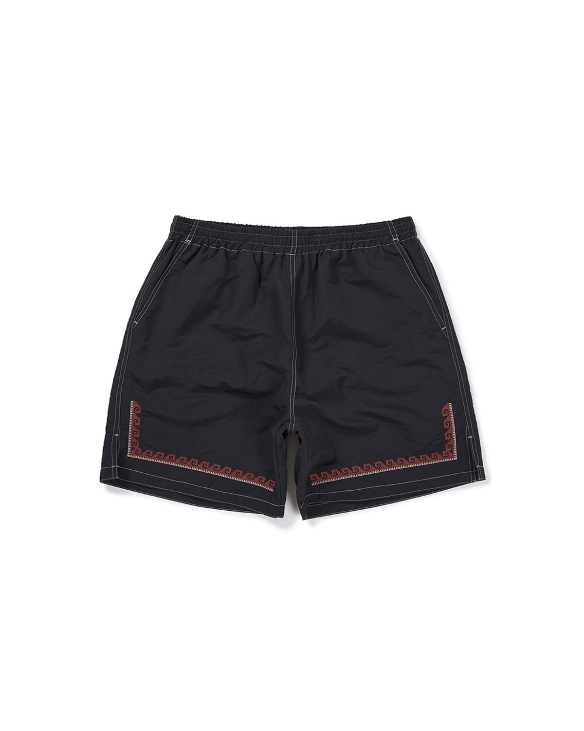 카락터(KARACTOR) Marina stripe shorts / Black