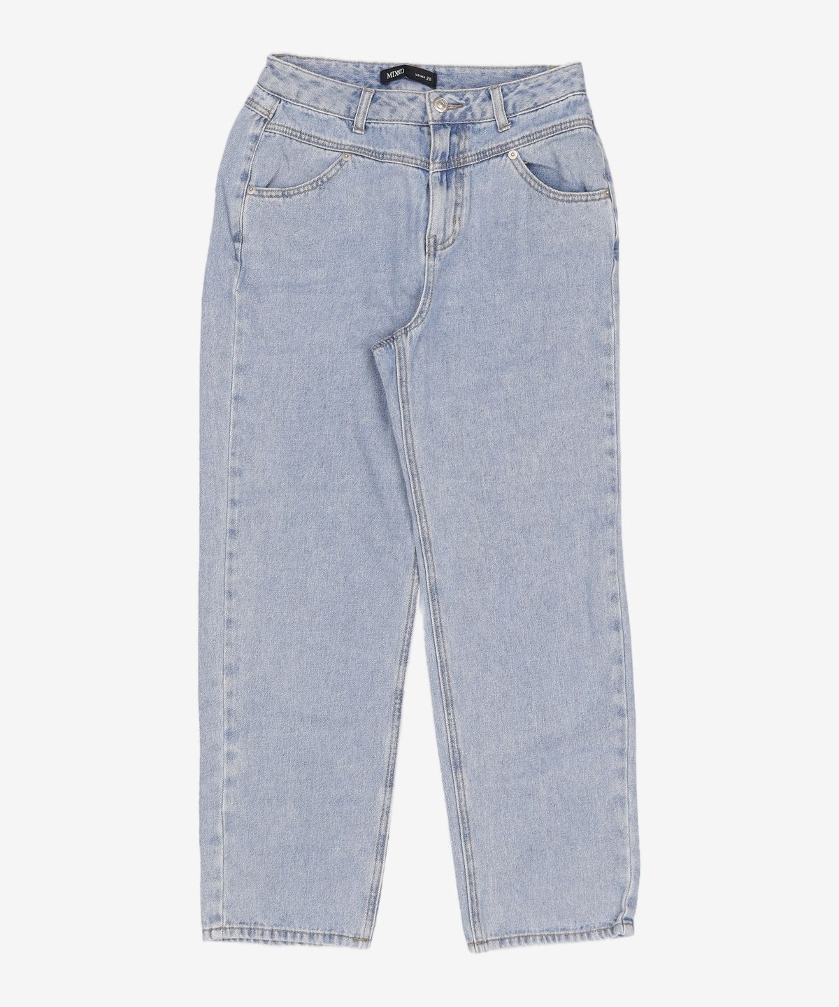 미쏘(MIXXO) 넓은일자핏 데님 MIWTJC428J 26