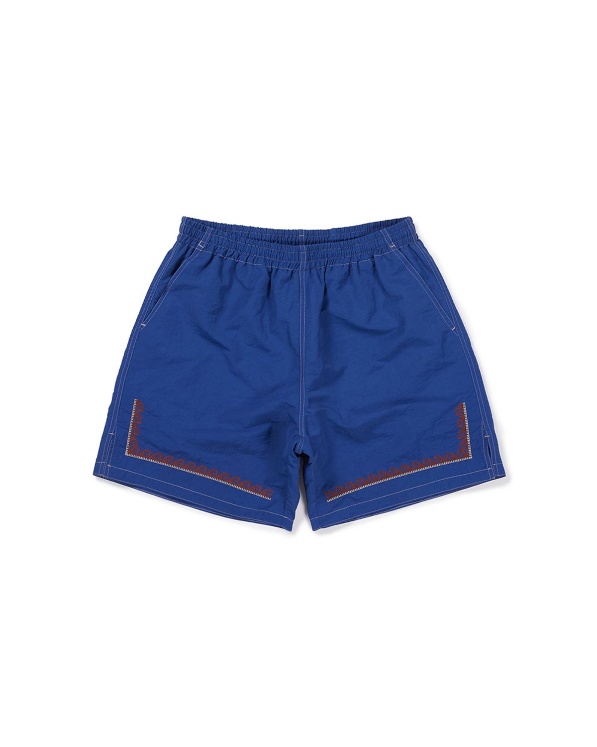 카락터(KARACTOR) Marina stripe shorts / Cobalt
