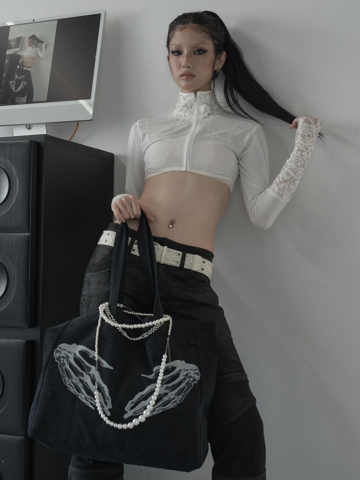 피넛루프(PEANUT LOOP) Specter Eco Bag Navy