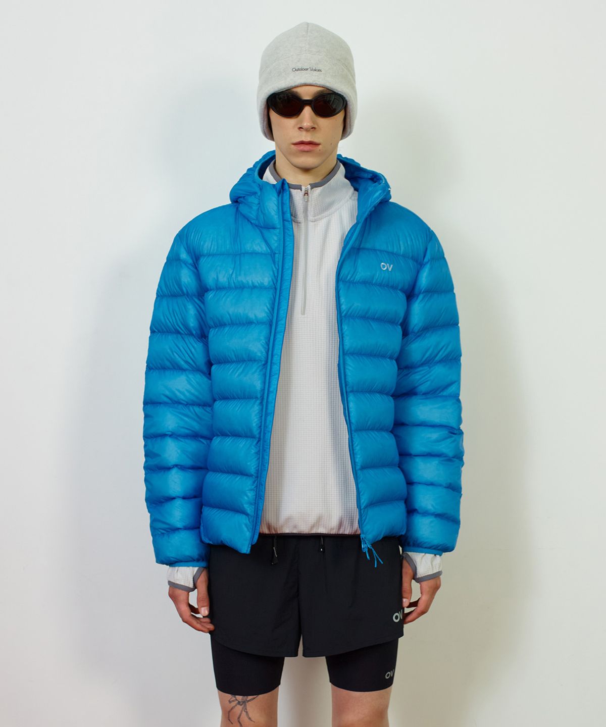 아웃도어 보이스(OUTDOOR VOICES) Technol-OV ULTRA LIGHTWEIGHT DOWN JACKET (BLUE)