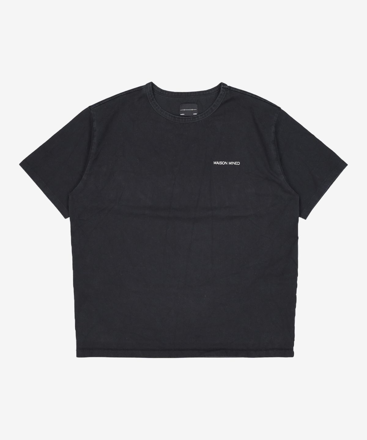 메종미네드(MAISON MINED) [2PACK] SMALL LOGO HALF SLEEVE L