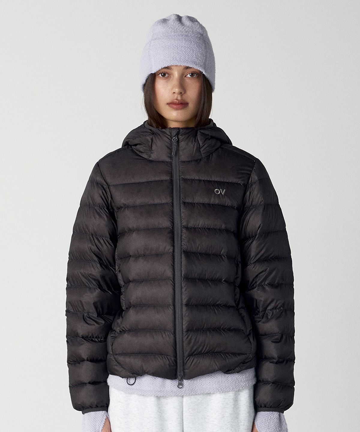 아웃도어 보이스(OUTDOOR VOICES) Technol-OV ULTRA LIGHTWEIGHT DOWN JACKET (CHARCOAL)