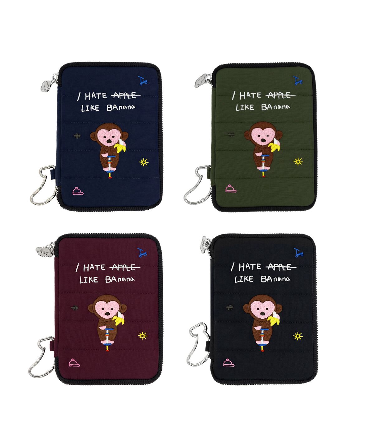 브런치브라더(BRUNCH BROTHER) 러바나 카모 여권 파우치