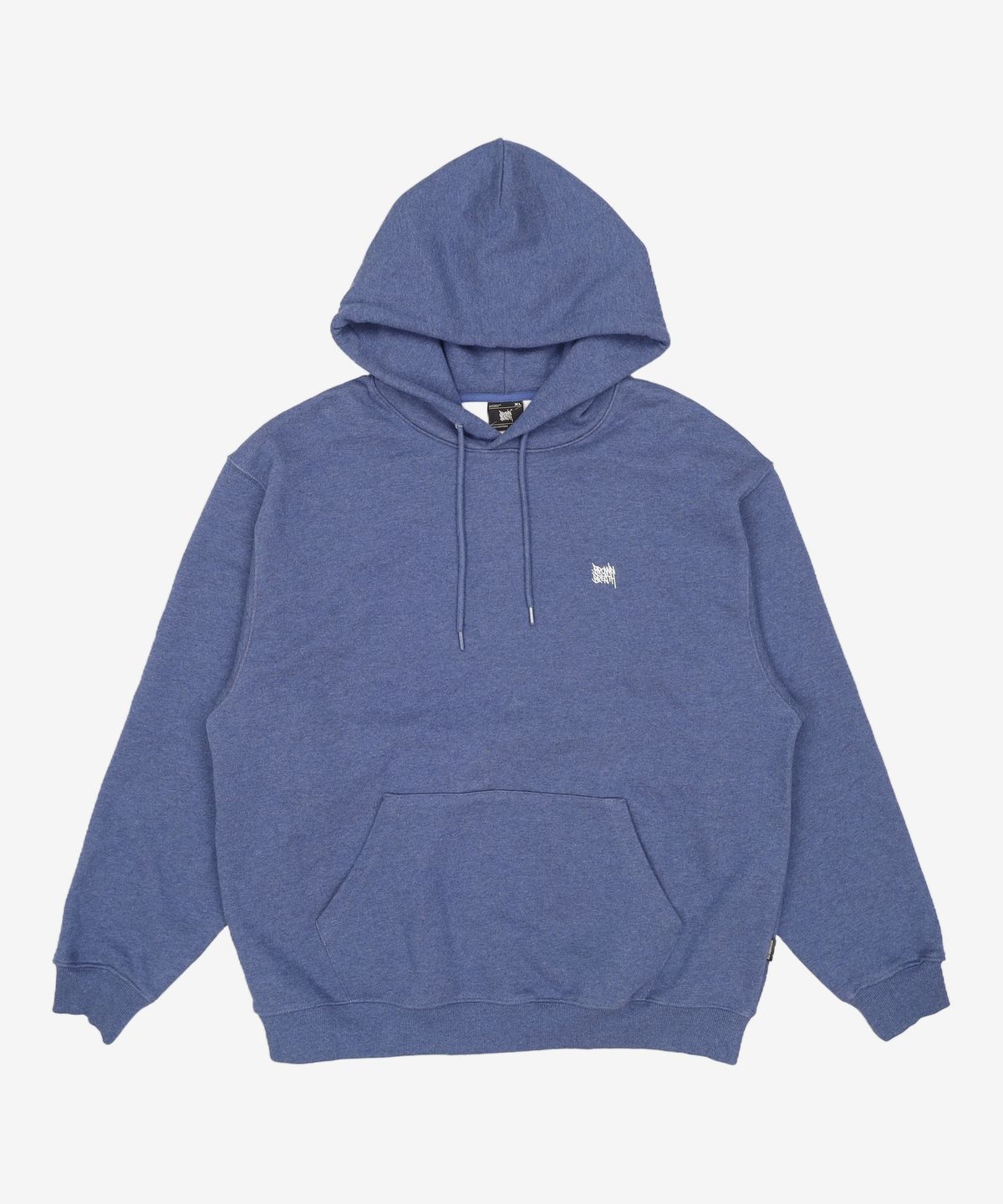 브라운브레스(BROWNBREATH) TAG HOODIE - MELANGE BLUE XL