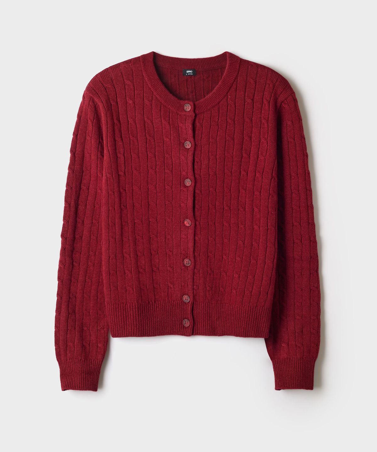 스파오(SPAO) [울블렌드] 여성 케이블 라운드넥 카디건_SPCKG4TW01
