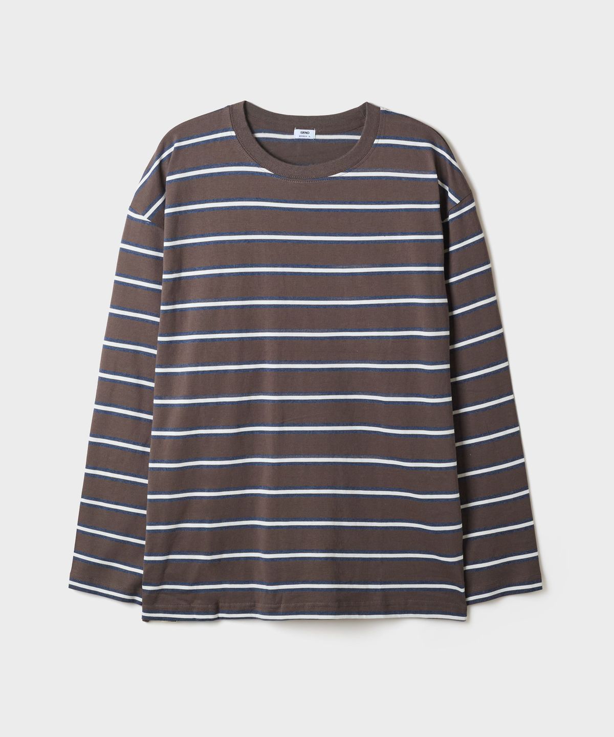 스파오(SPAO) [내추럴코튼] 멀티 스트라이프 긴팔티_SPLSG49C02