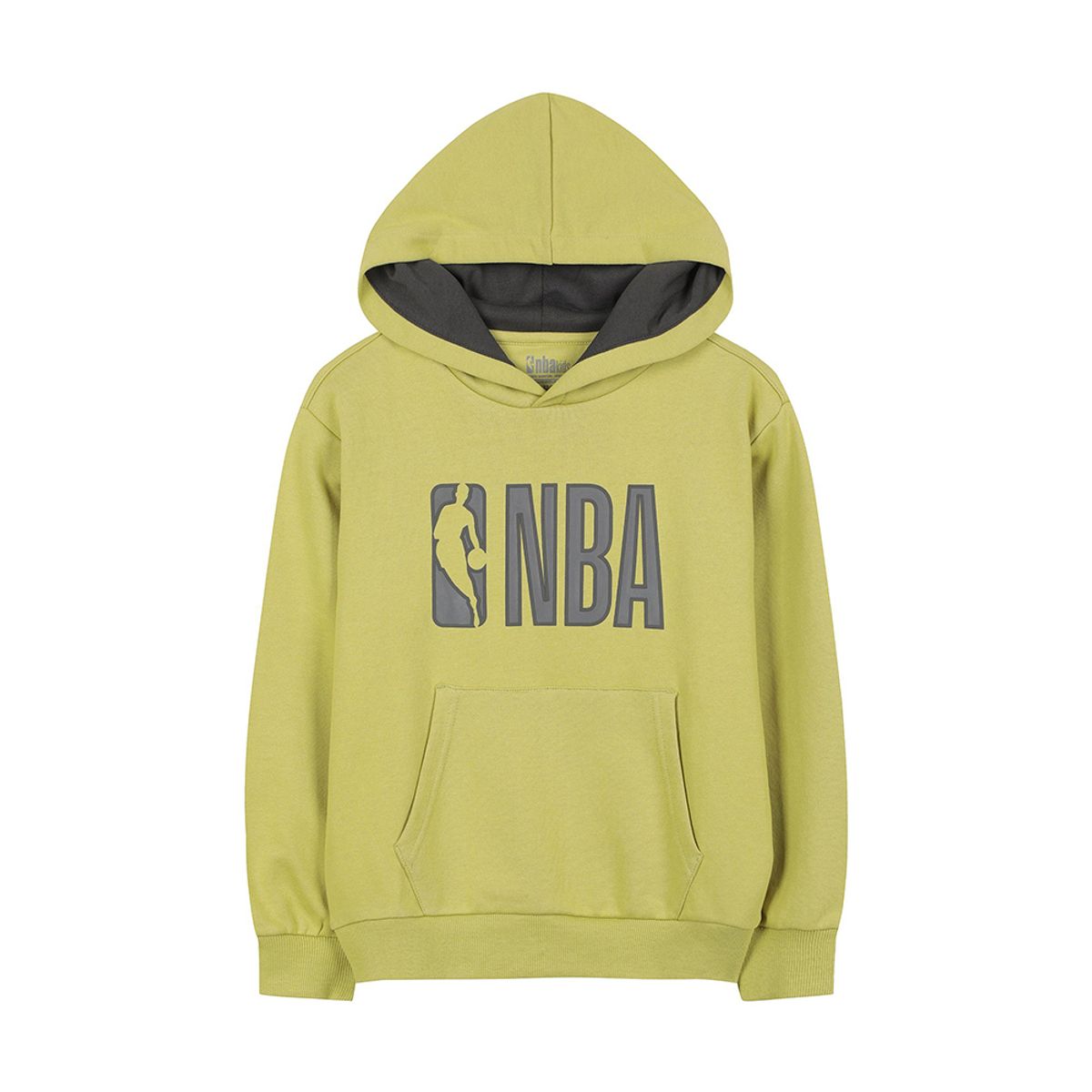 엔비에이 키즈(NBA KIDS) 빅로고 오버핏 후드티 라이트 그린