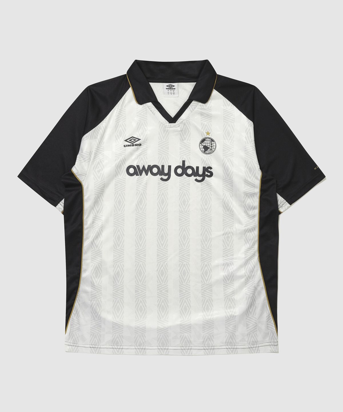 엄브로(UMBRO) NQ 패널 배색 반팔 저지 화이트 UR311CRJ83