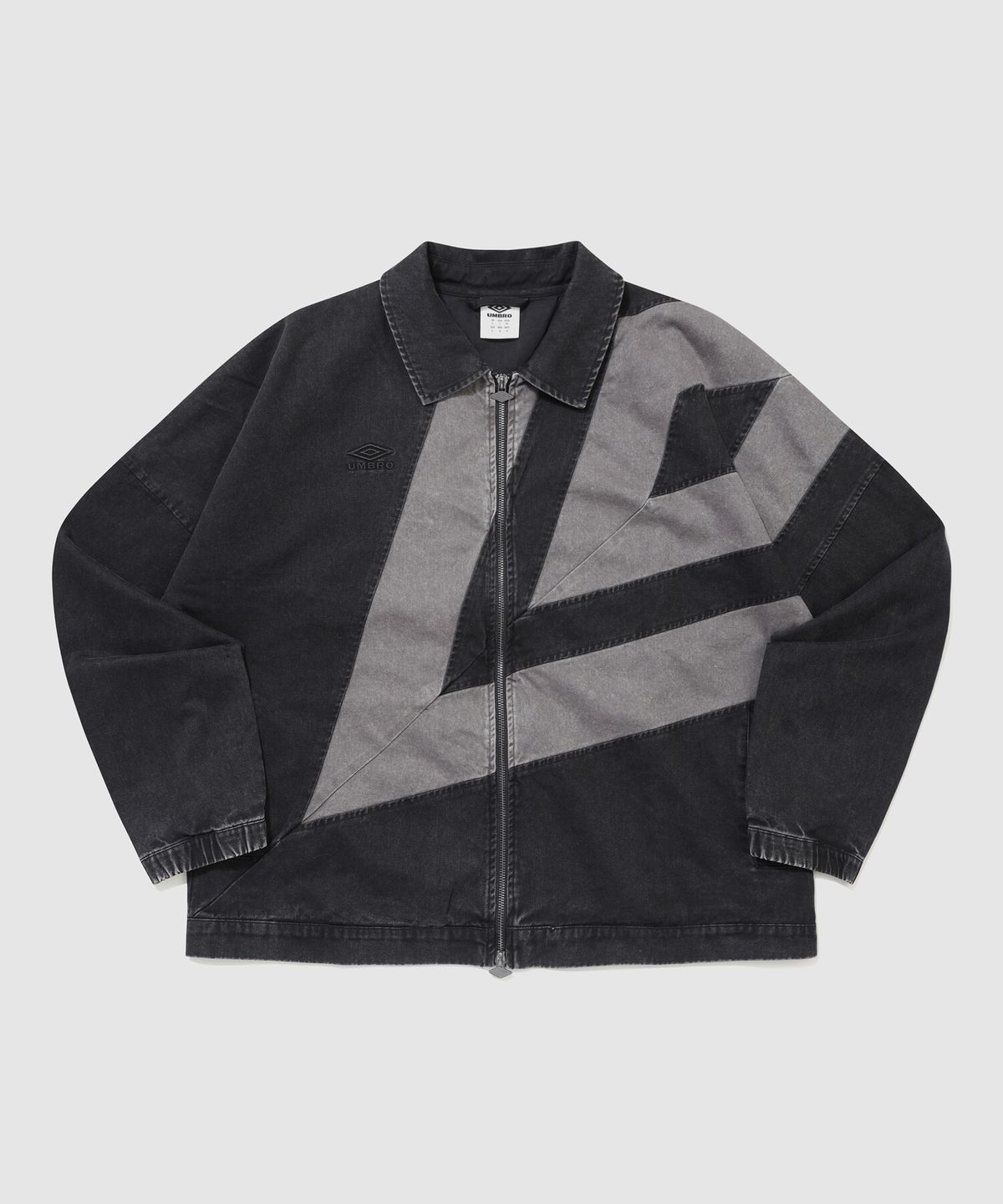 엄브로(UMBRO) NQ 워시드 드릴 자켓 챠콜 UR411CJKO1