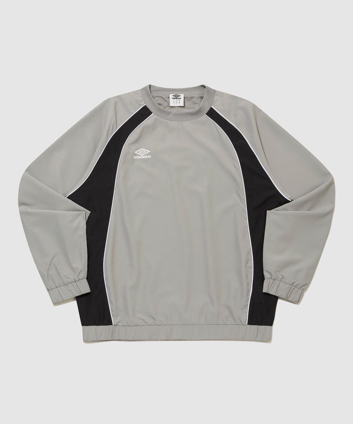 엄브로(UMBRO) NQ 패널 우븐탑 그레이 UR311CWT81