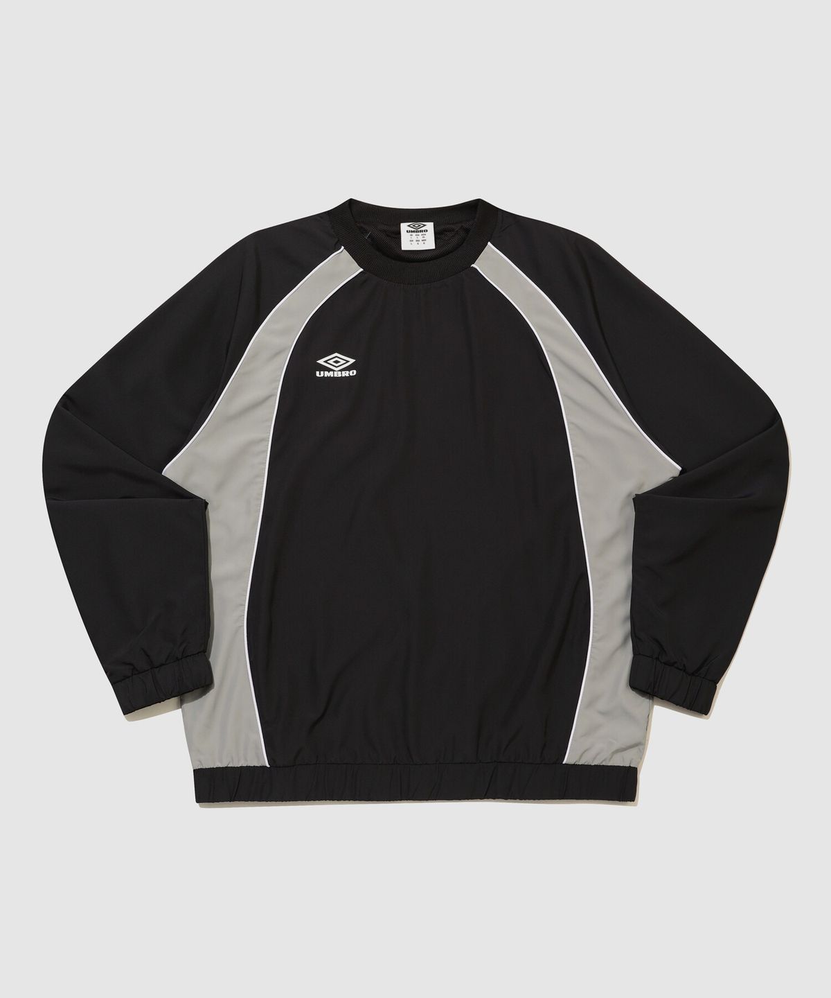 엄브로(UMBRO) NQ 패널 우븐탑 블랙 UR311CWT81
