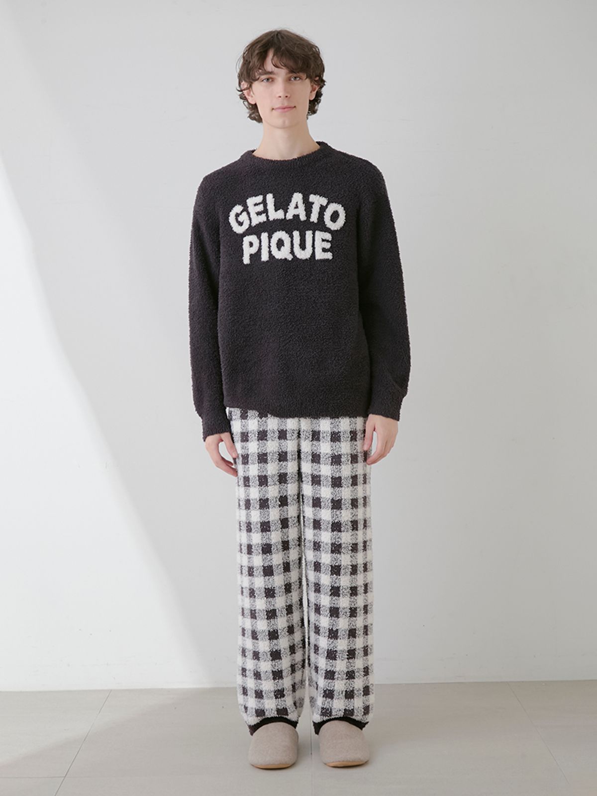 젤라또 피케(GELATO PIQUE) [Chocolat＆Framboise] HOMME BABY MOCO 풀오버 PHNT251903