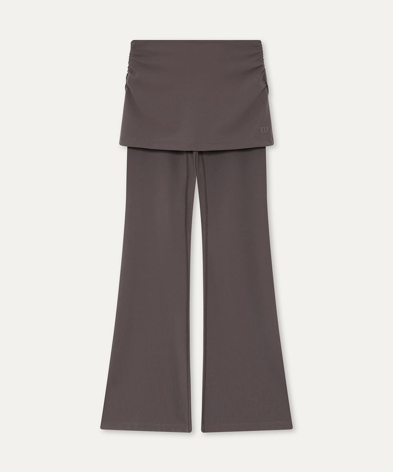 폴드오버 부츠컷 레깅스 W (2color)