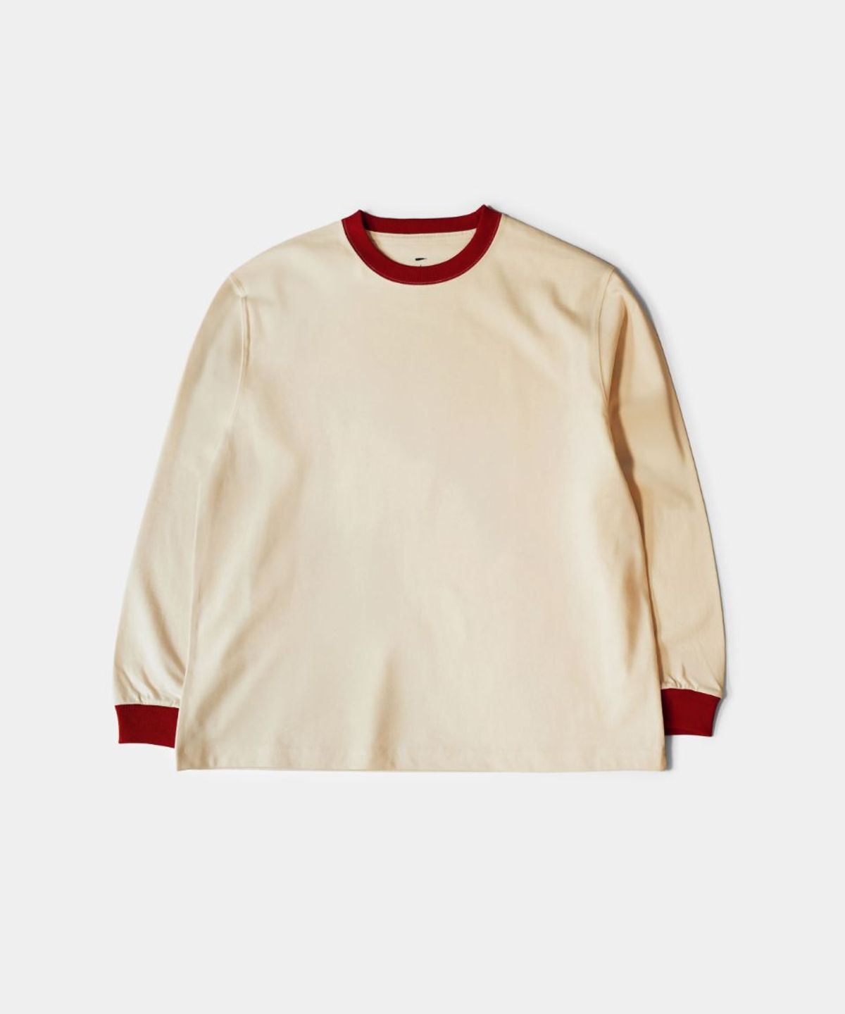 페셰(PESCE) 白(백) Heavy Cotton LS - Red