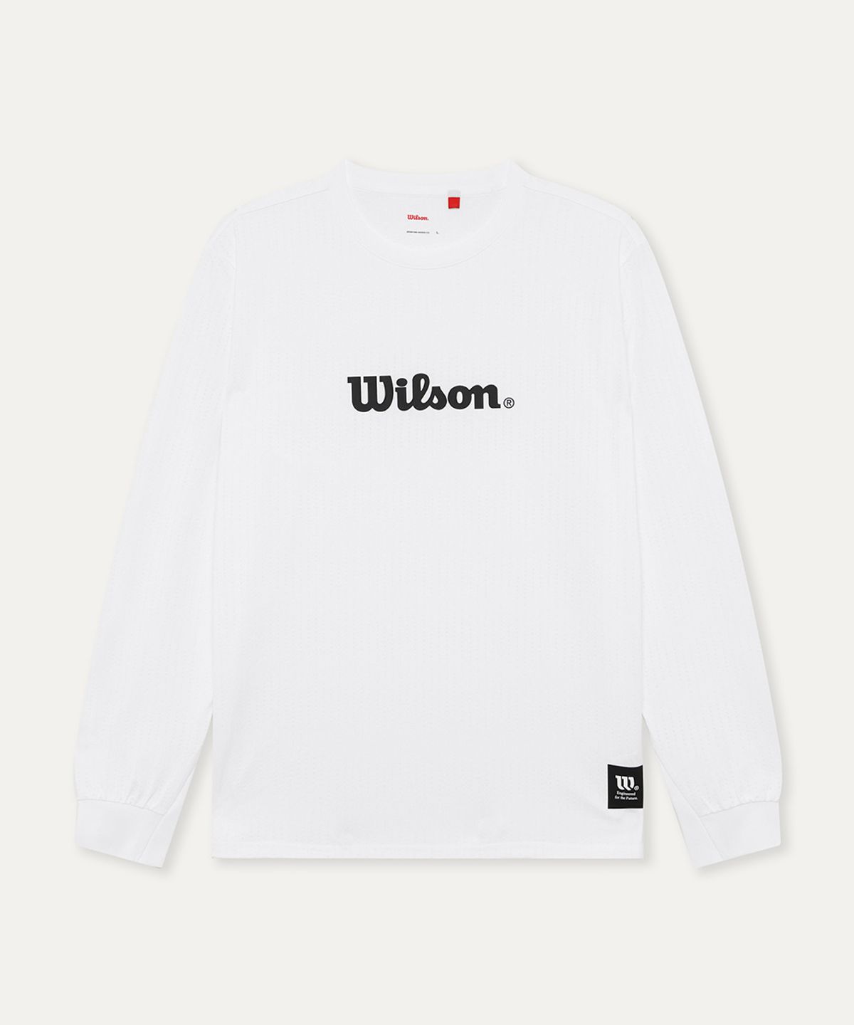윌슨(WILSON) 자가드 스피드드라이 긴팔 티 (2color)