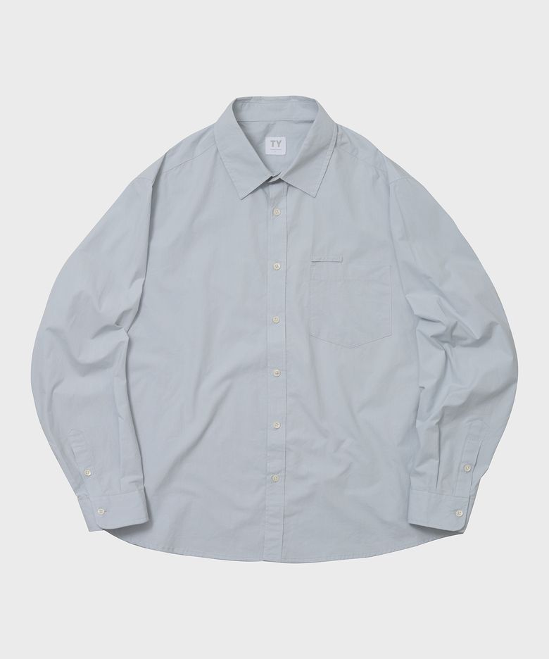 올데이 퓨어 셔츠, FOG BLUE