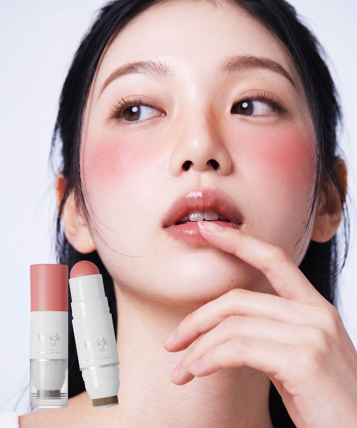 휙서울(HWICK SEOUL) 터치리스 파우더 블러셔 스틱