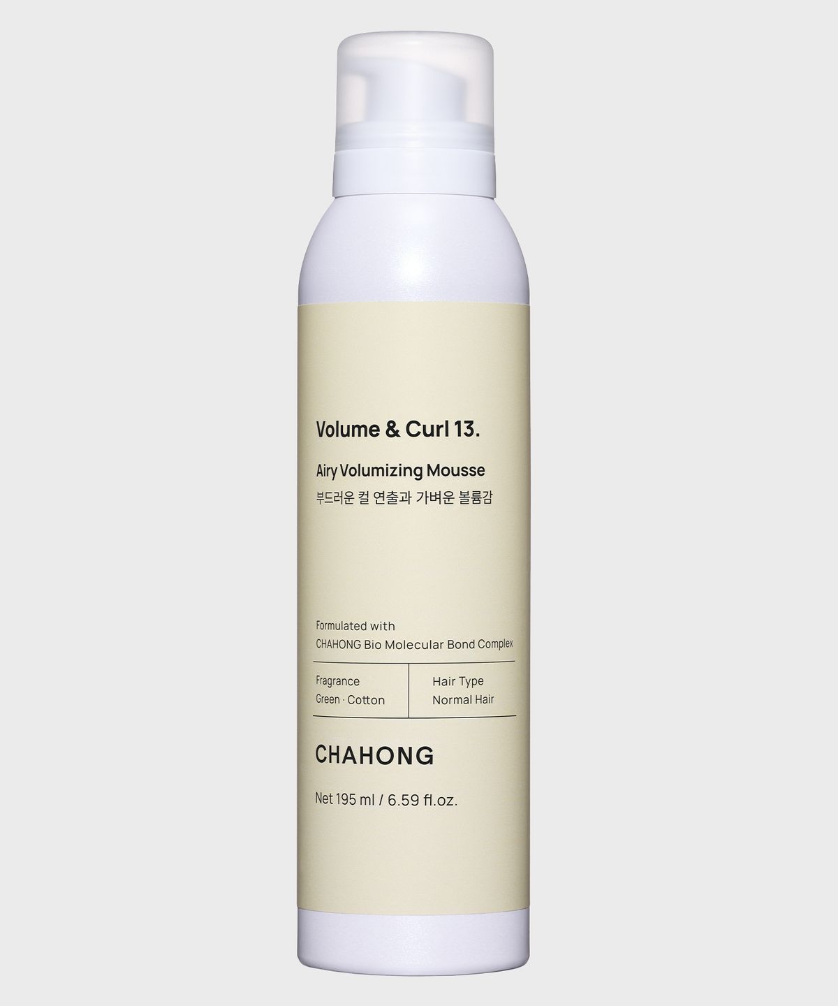 차홍(CHAHONG) (노워시 케어 트리트먼트) 에어리 볼류마이징 무스 195 ml