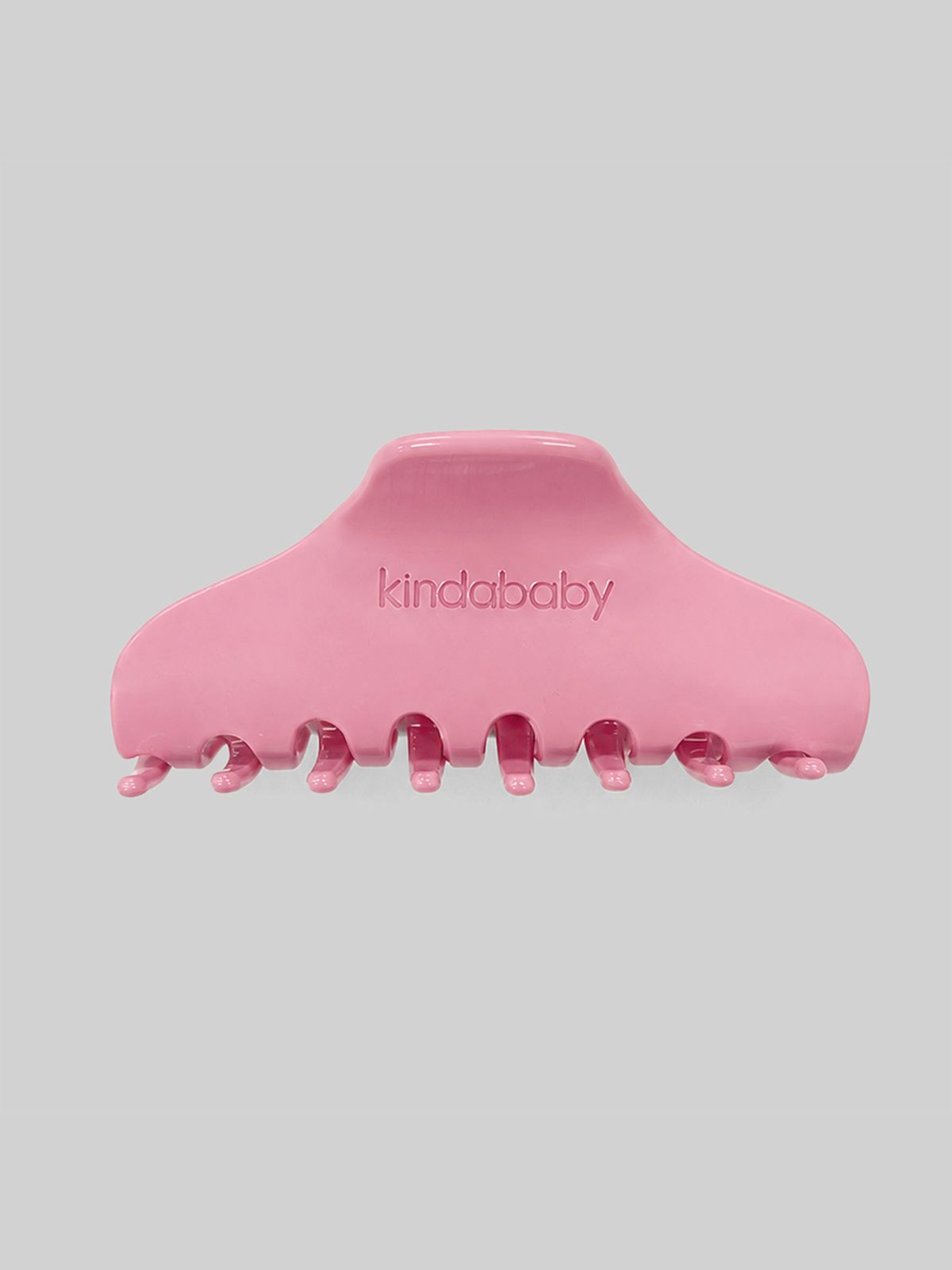 카인더베이비(KINDABABY) kinda essential hair clip - Milky Strawberry