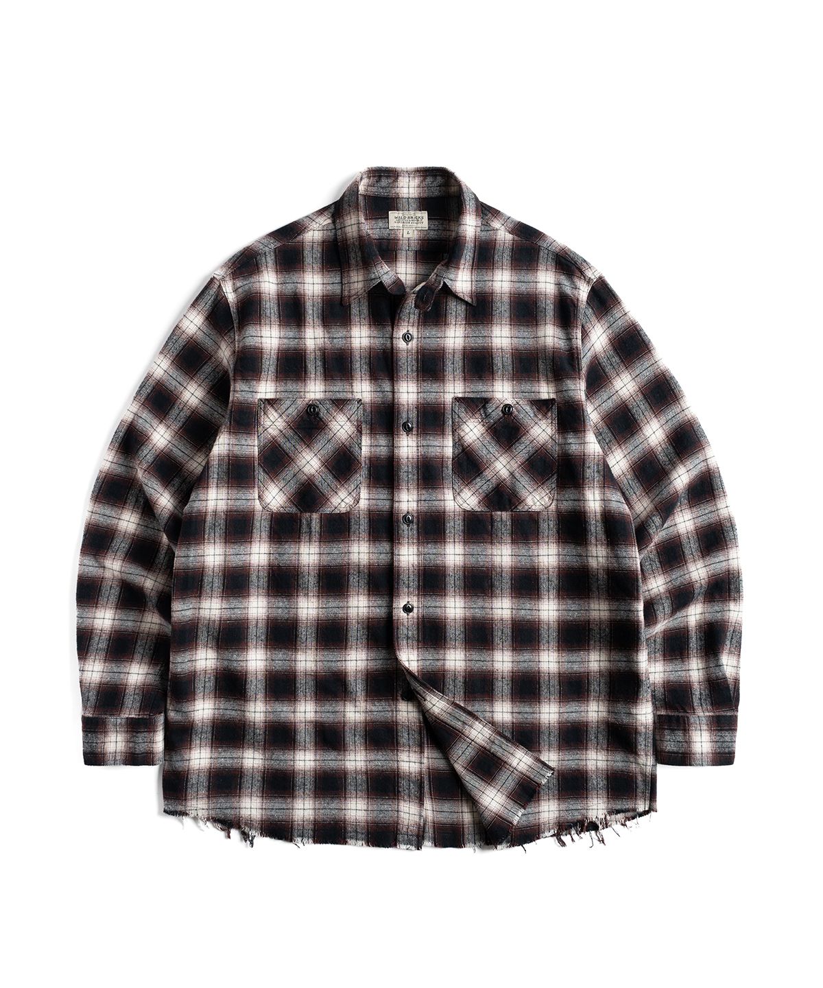 와일드 브릭스(WILD BRICKS) W26 WORK SHIRT (brown)
