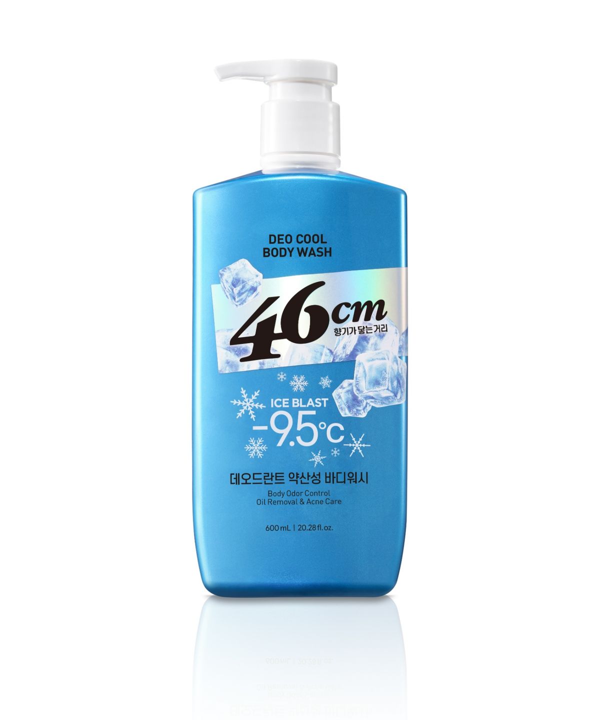 온더바디(ONTHEBODY) 46cm 체취케어 바디워시 쿨링 600ml