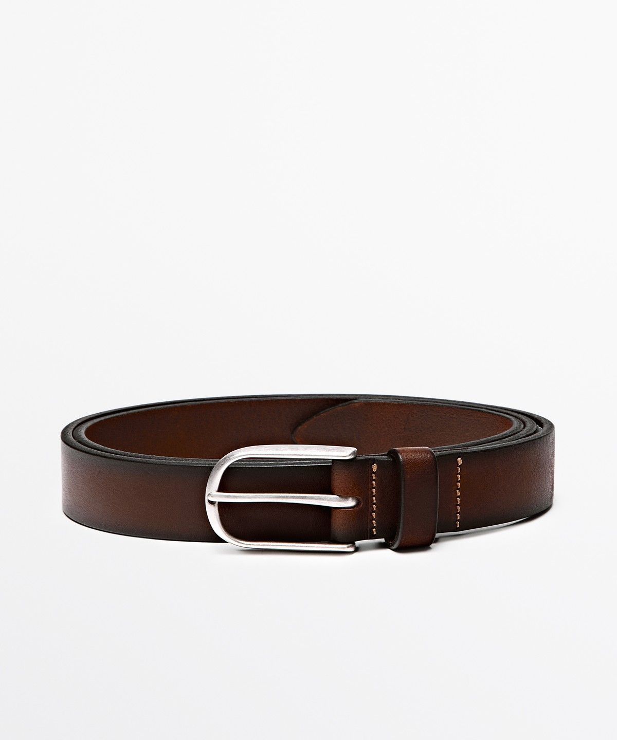 마시모두띠(MASSIMO DUTTI) 쉐이드 나파 가죽 벨트
