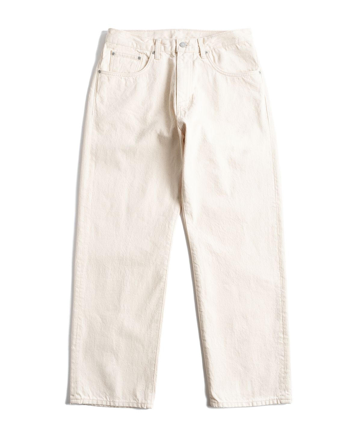와일드 브릭스(WILD BRICKS) W26 FIVE-POCKET JEANS [LOT. 201EC] (ecru)