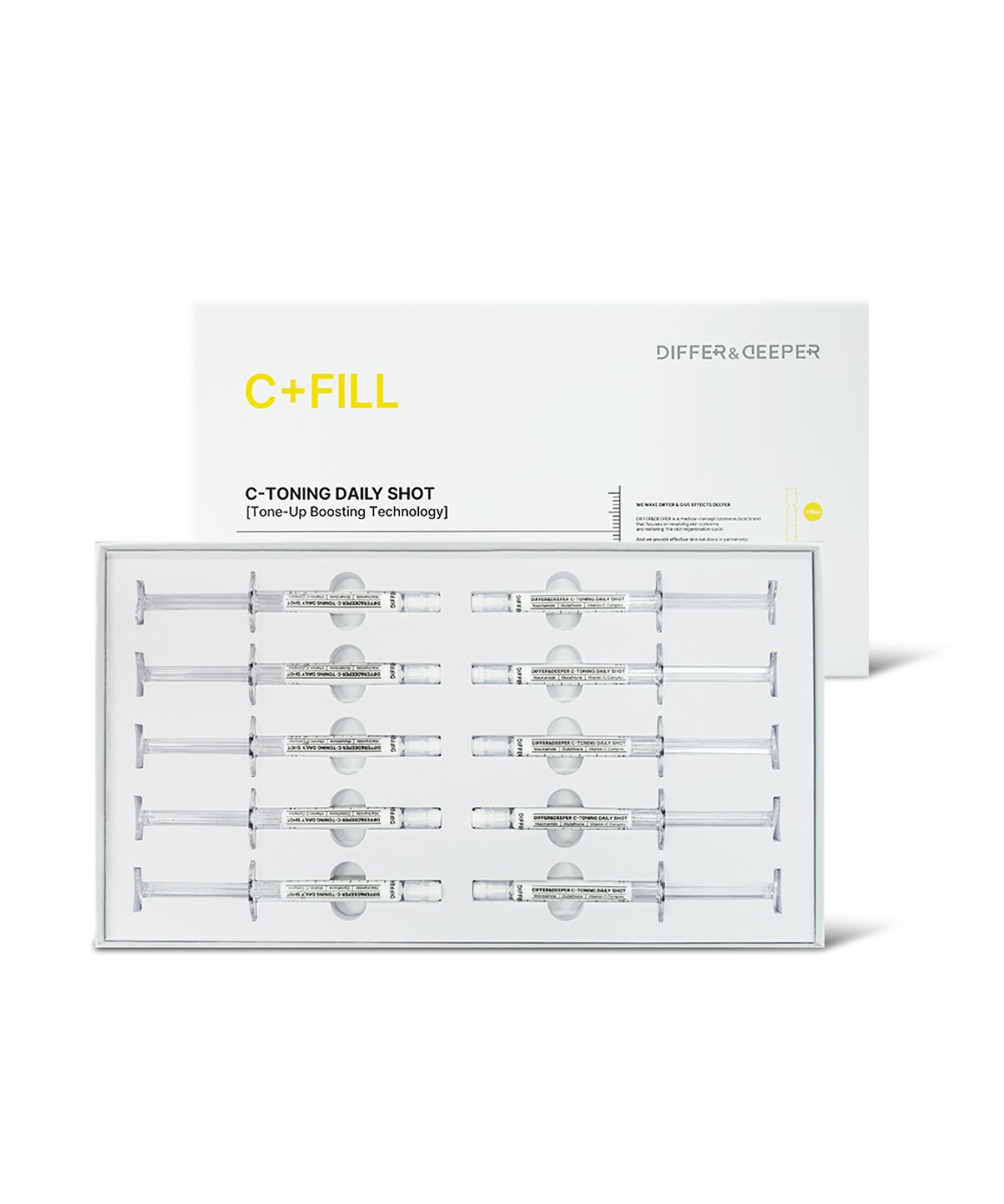 디퍼앤디퍼(DIFFER N DEEPER) 씨 토닝 데일리 샷 본품 2.5ml*10ea
