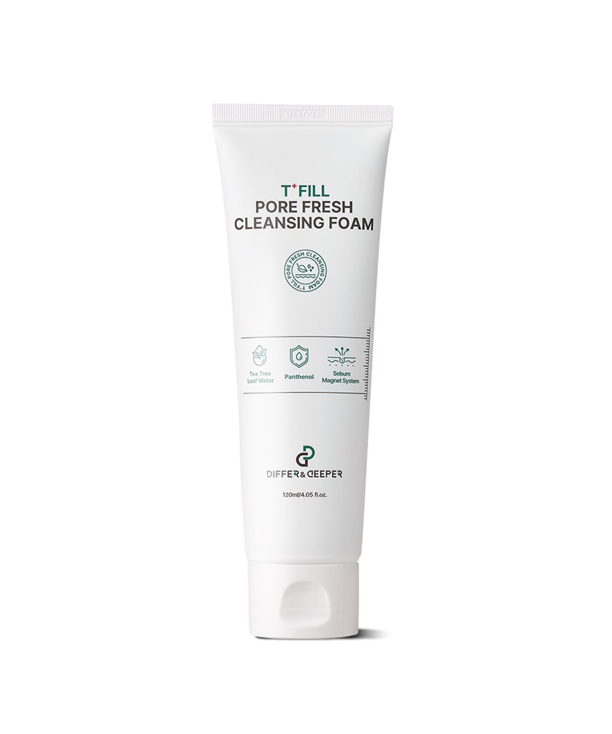 디퍼앤디퍼(DIFFER N DEEPER) 포어 프레쉬 클렌징 폼 120ml