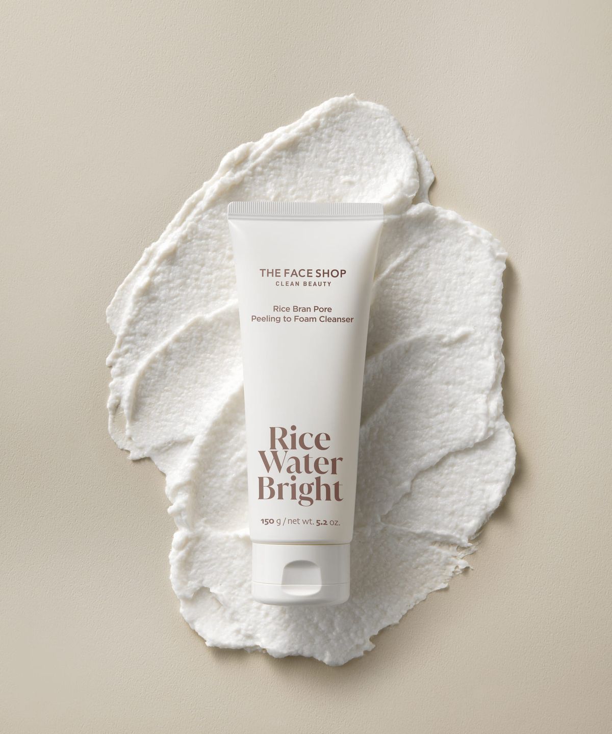 더페이스샵(THE FACE SHOP) 미감수 브라이트 쌀겨 모공 필링투폼 150g
