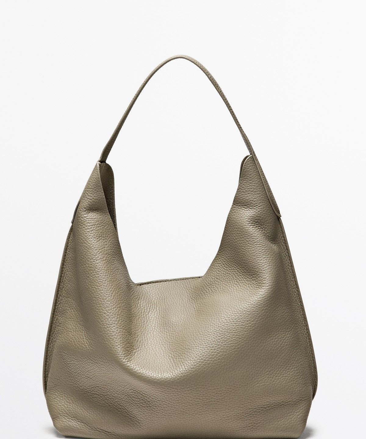 마시모두띠(MASSIMO DUTTI) 나파 가죽 미디엄 숄더백
