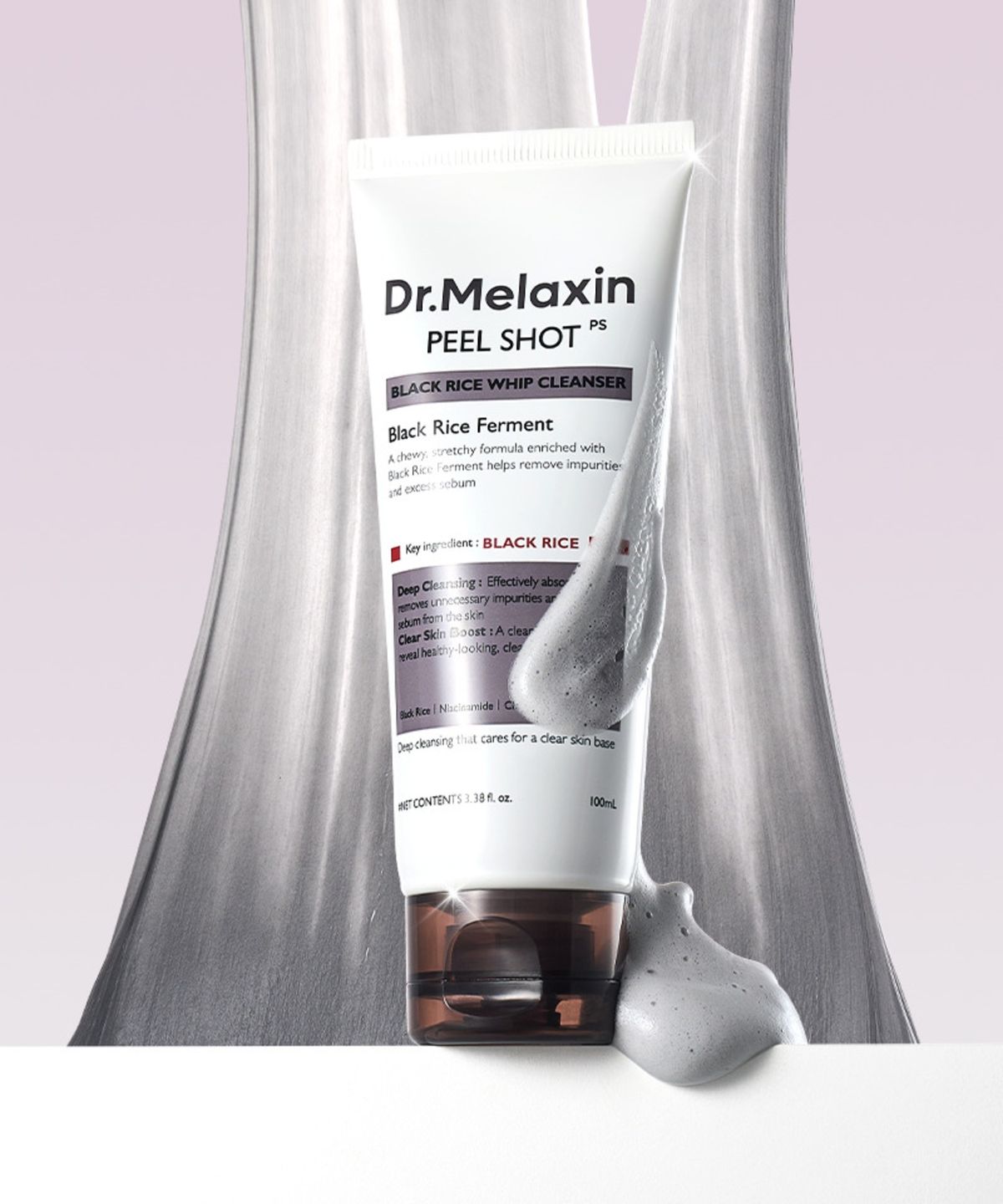 닥터 멜락신(DR.MELAXIN) 필 샷 흑미 휩 폼클렌저 100ml