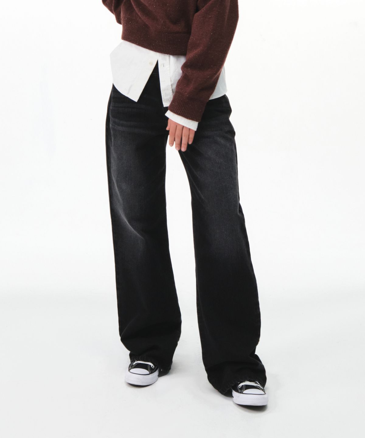 그로브(GROVE) KIKI DENIM PANTS (BLACK)