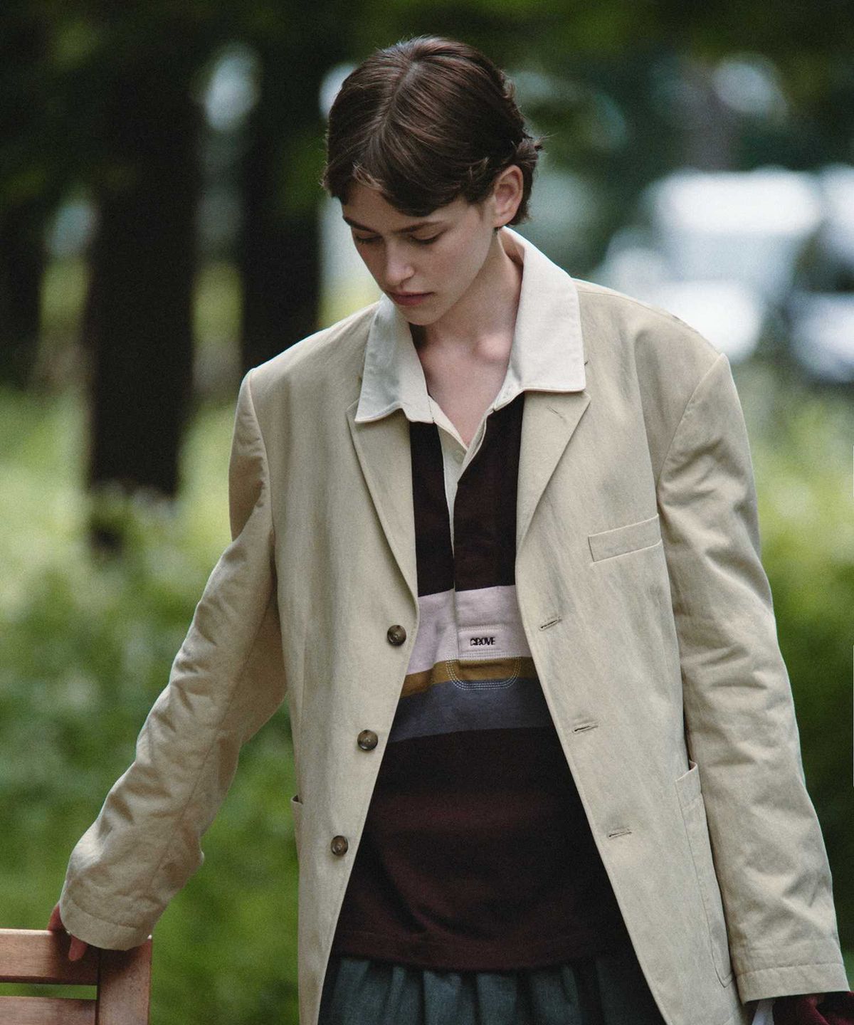 그로브(GROVE) NOELLE JACKET (BEIGE)