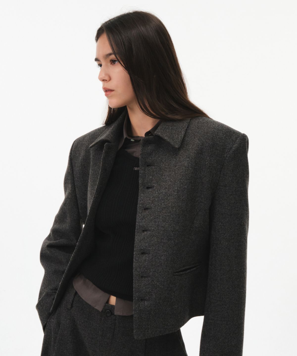 그로브(GROVE) ARDEN JACKET (CHARCOAL)