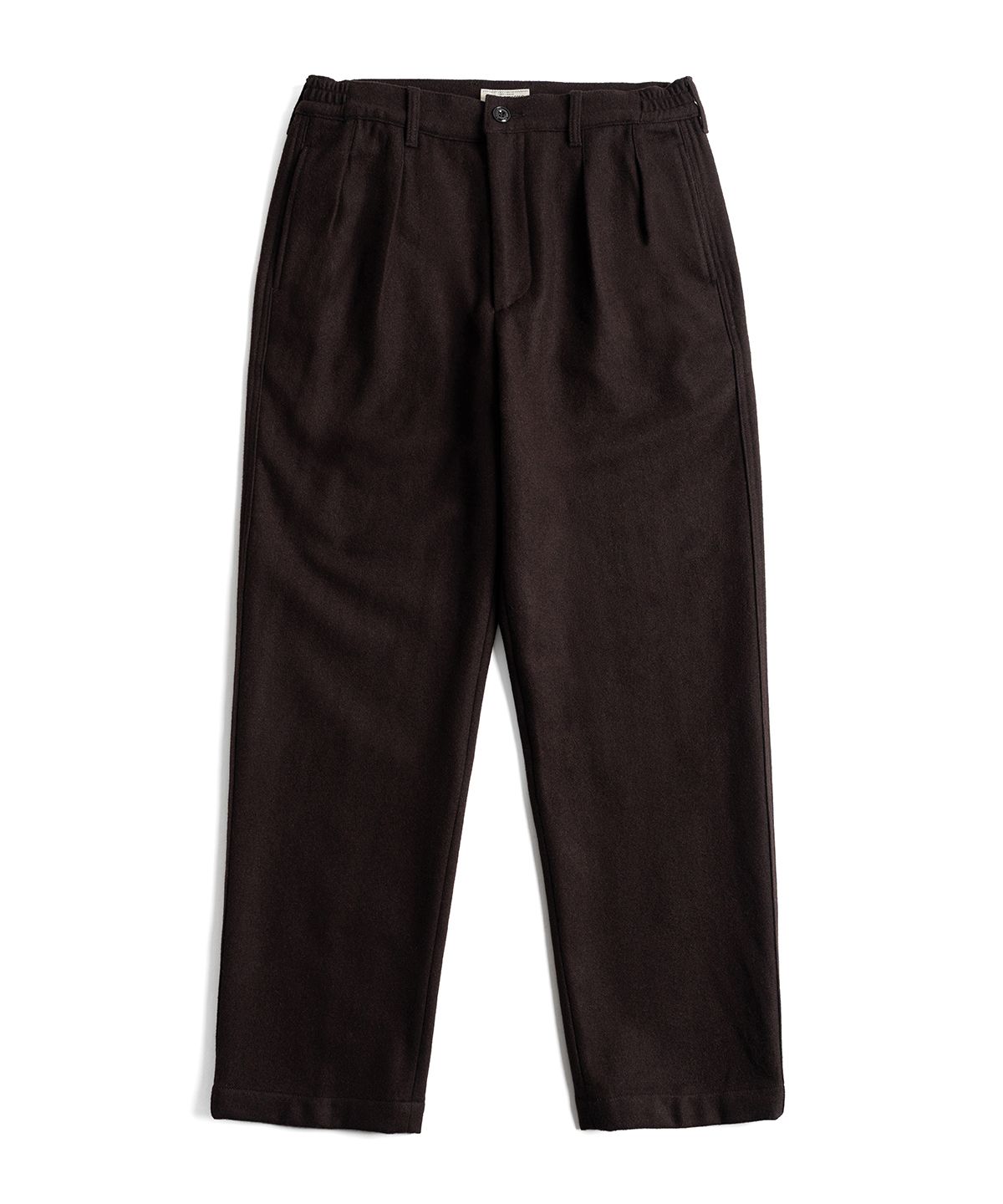 와일드 브릭스(WILD BRICKS) W26 WOOL OFFICER PANTS (brown)