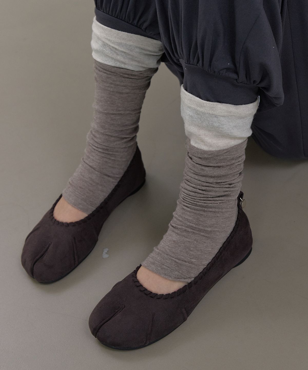 아수라(ASURA) ANGORA LEG WARMER (BEIGE)