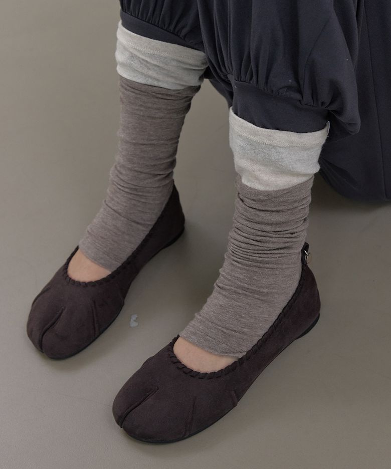 ANGORA LEG WARMER (BEIGE)