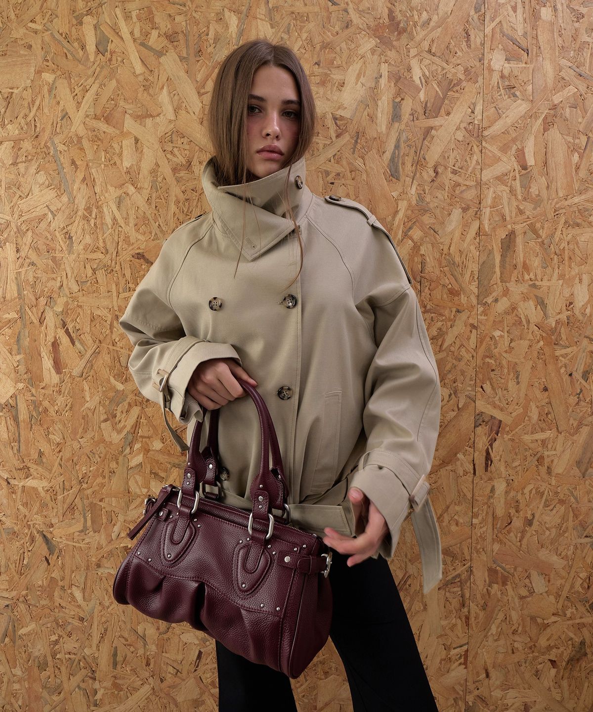 아수라(ASURA) CITY BAG (BURGENDY)