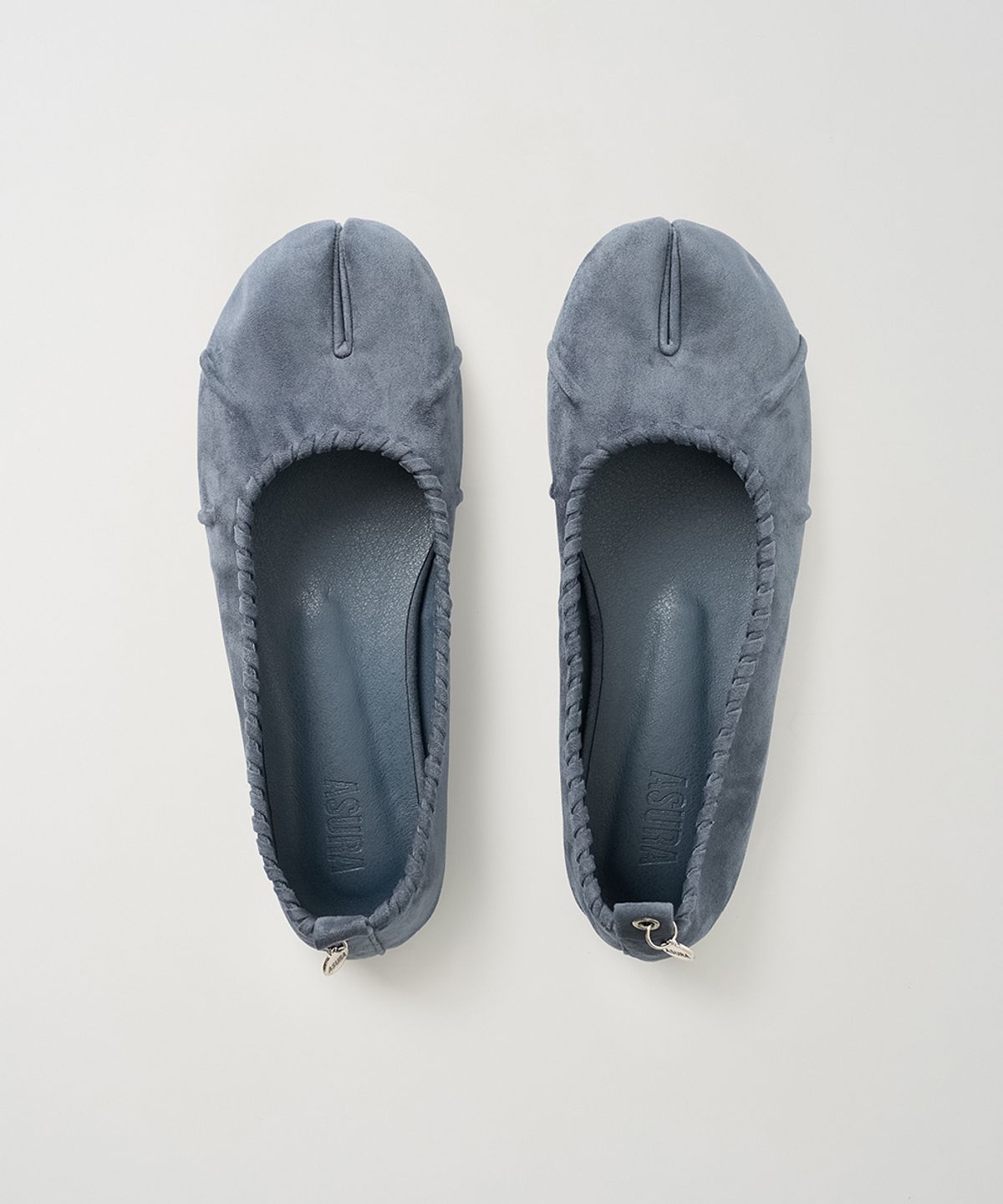 아수라(ASURA) TWIST SUEDE TABI (BLUE)