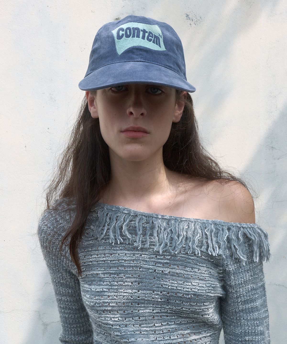 기준(KIJUN) CONTEM CAMP CAP_BLUE